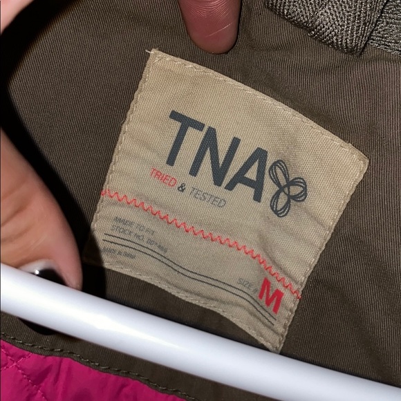 TNA Military Platoon Jacket in Beige - Picture 3 of 4